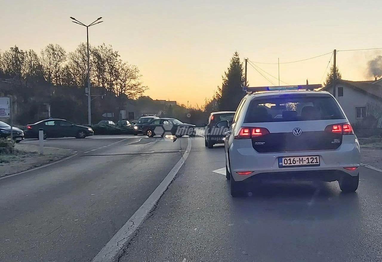 Široki Brijeg: Jedna osoba ozlijeđena u žestokom sudaru Mercedesa i Škode