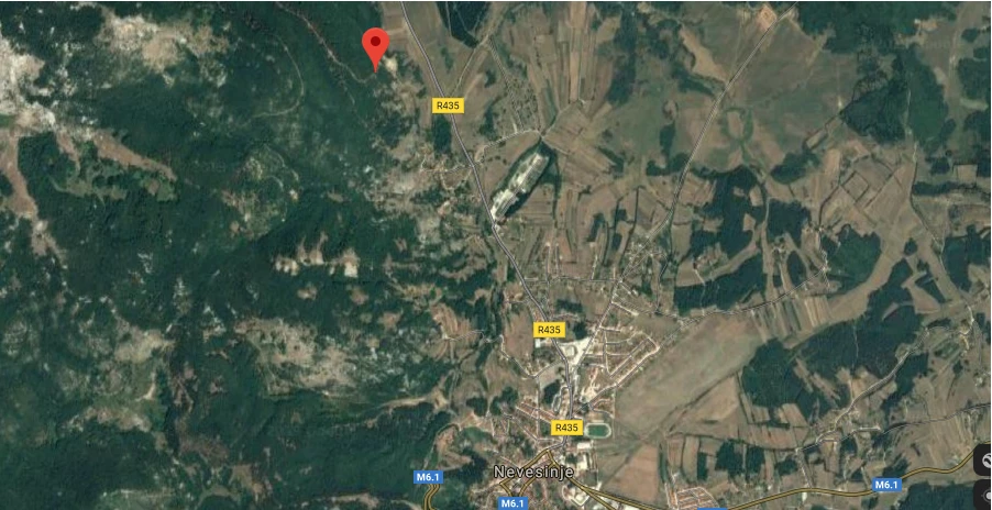 Potres u Hercegovini - epicentar kraj Nevesinja