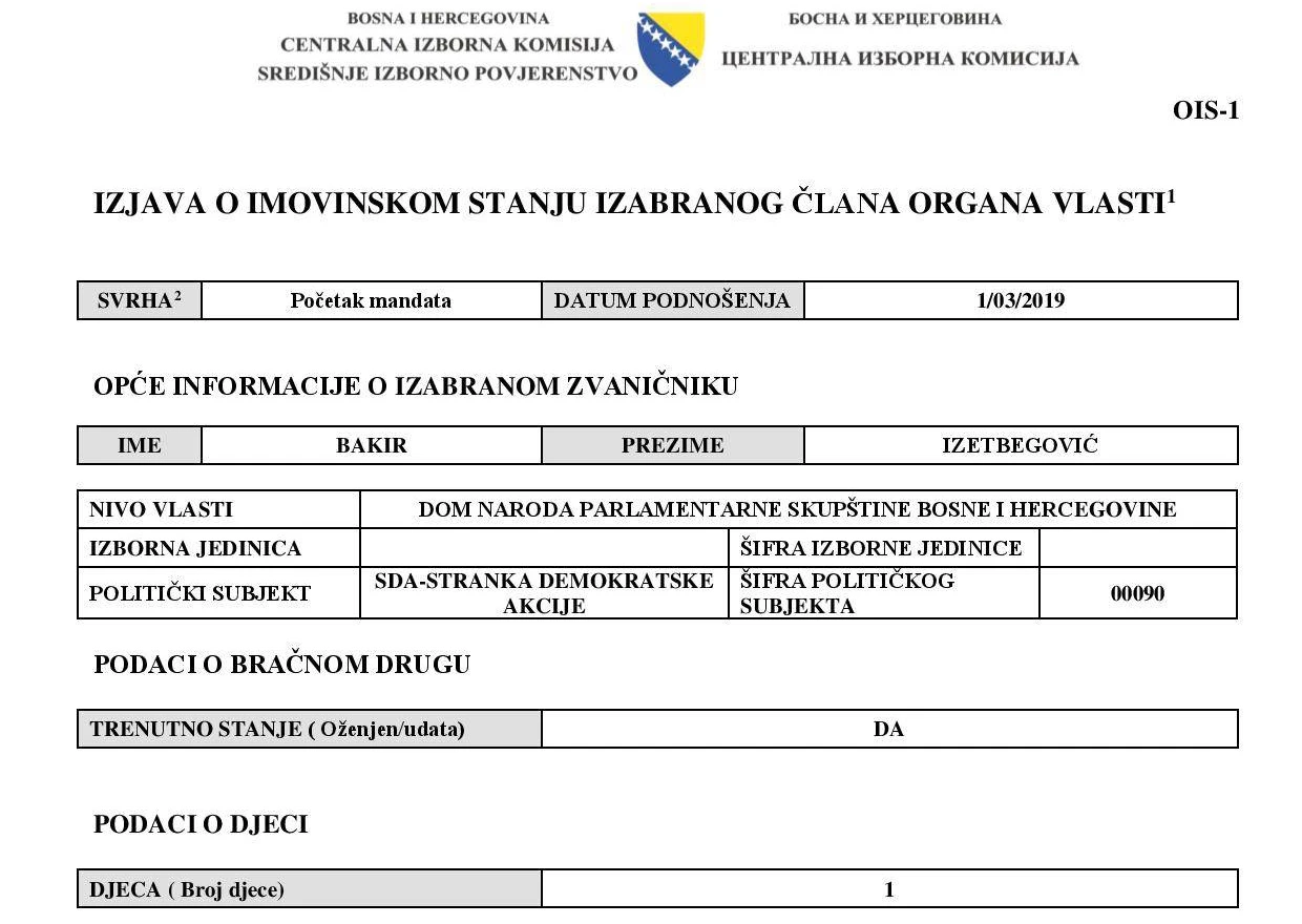 Koliko vrijede bh. političari?