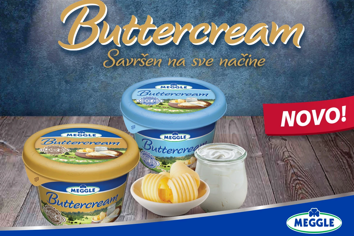 MEGGLE Buttercream - Savršen na sve načine
