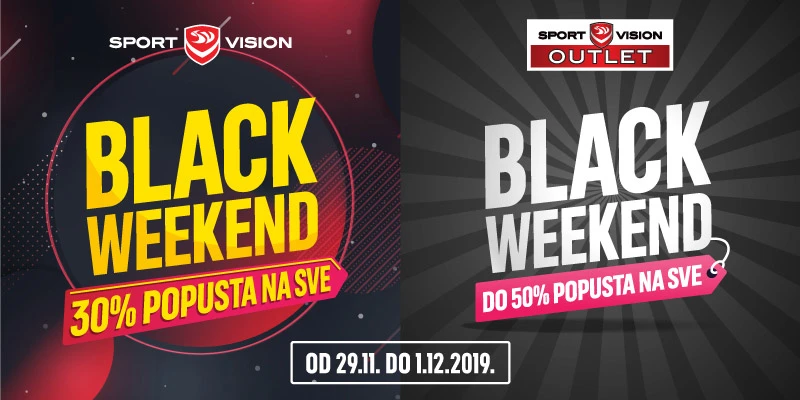Sport Vision Black Weekend popusti za trendy stil