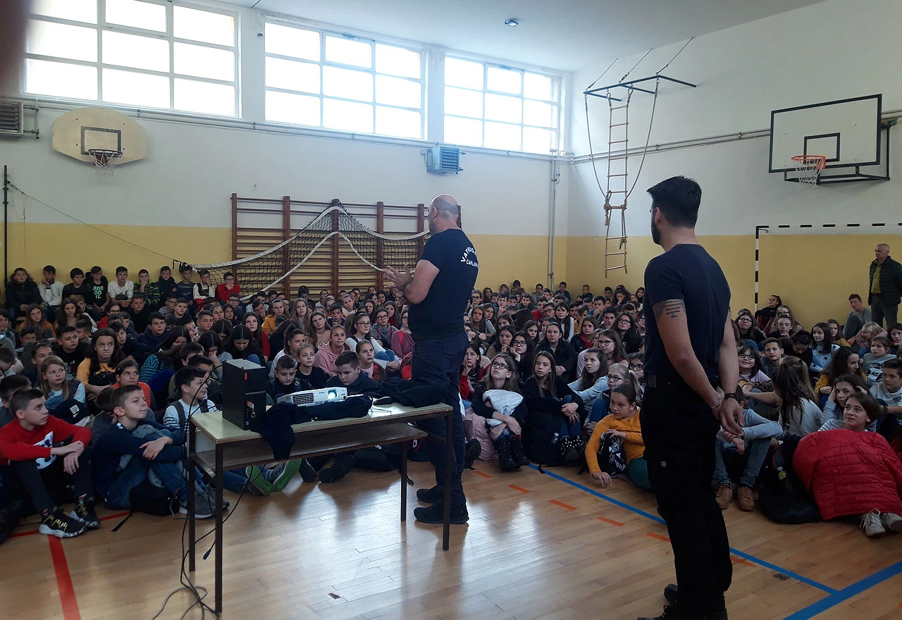 Čapljina: Učenici vježbali evakuaciju u slučaju potresa