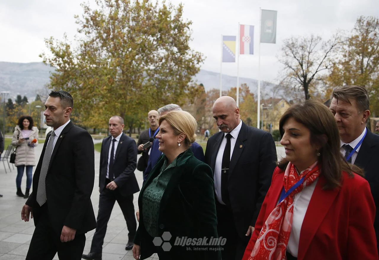 Grabar-Kitarović u Mostaru: Moja politika je briga za Hrvate u BiH