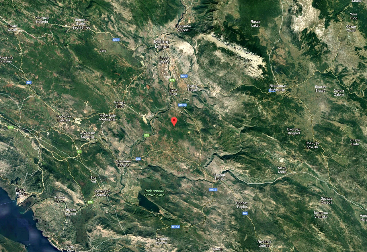 Noćni potresi na području Mostara, Čapljine i Stoca