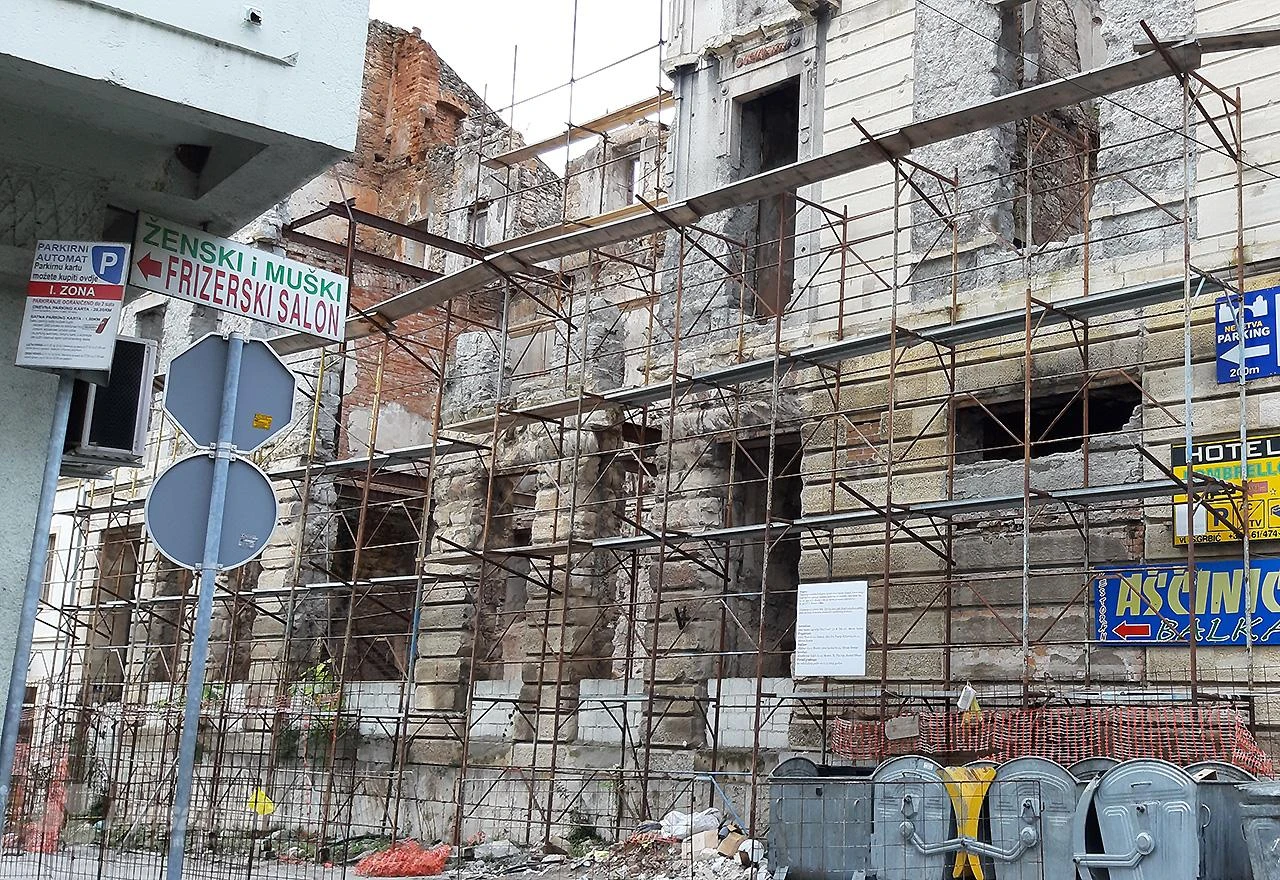 Mostar: Dva radnika ozlijeđena prilikom potresa