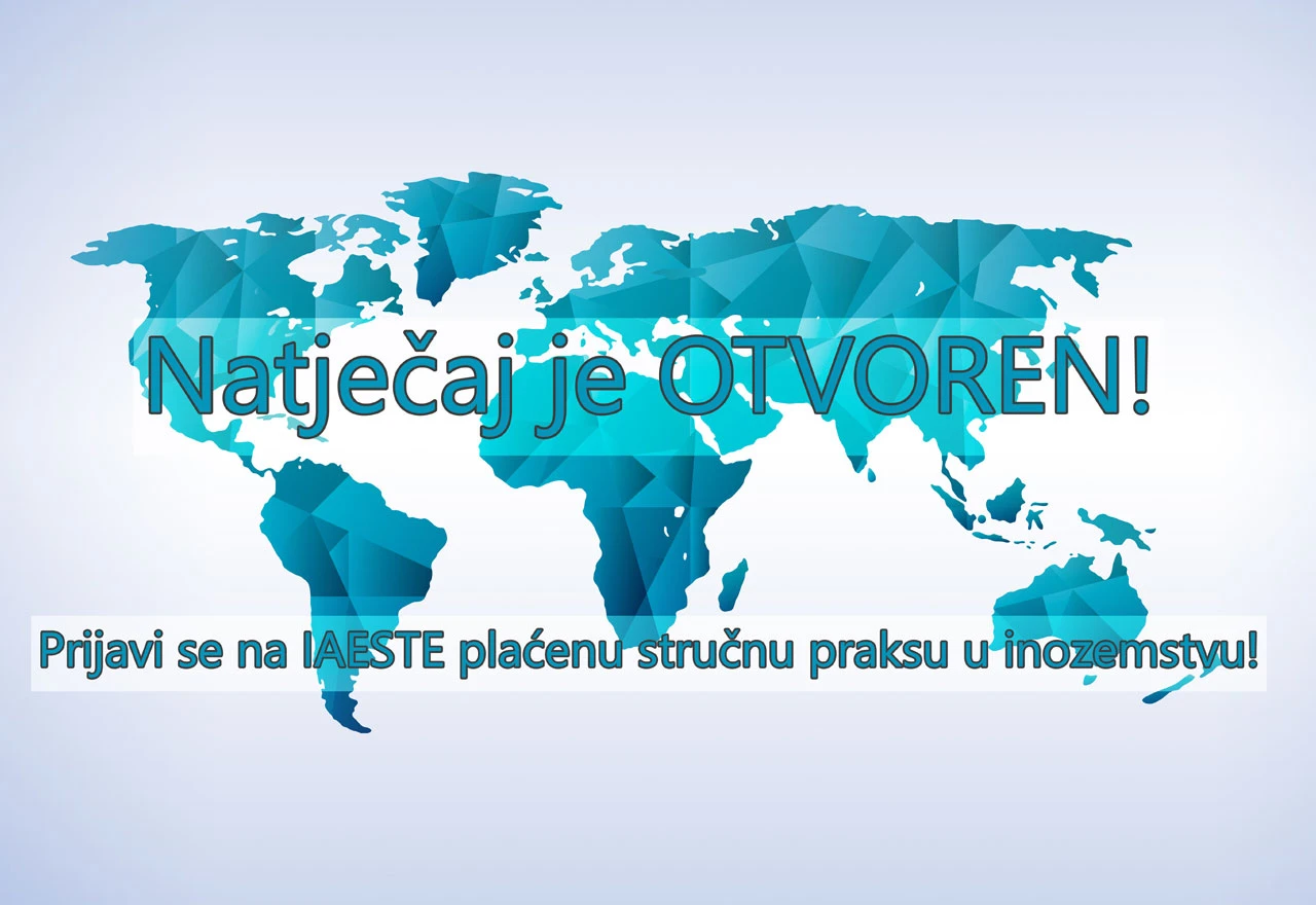 Poziv studentima: Prijavite se za plaćene prakse u inozemstvu