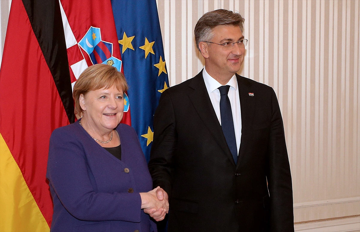 Plenković-Merkel: Poticat ćemo Albaniju i S. Makedoniju na dodatne reforme