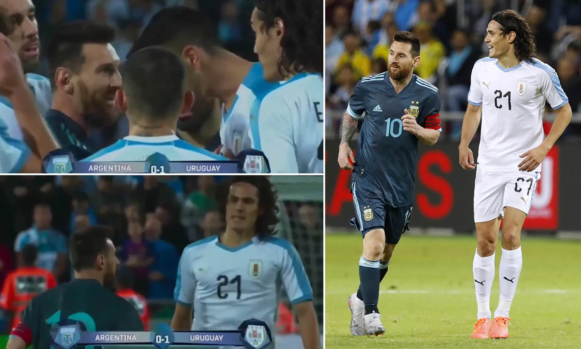 Cavani pokušao isprovocirati tučnjavu; Messi: Kad god želiš!