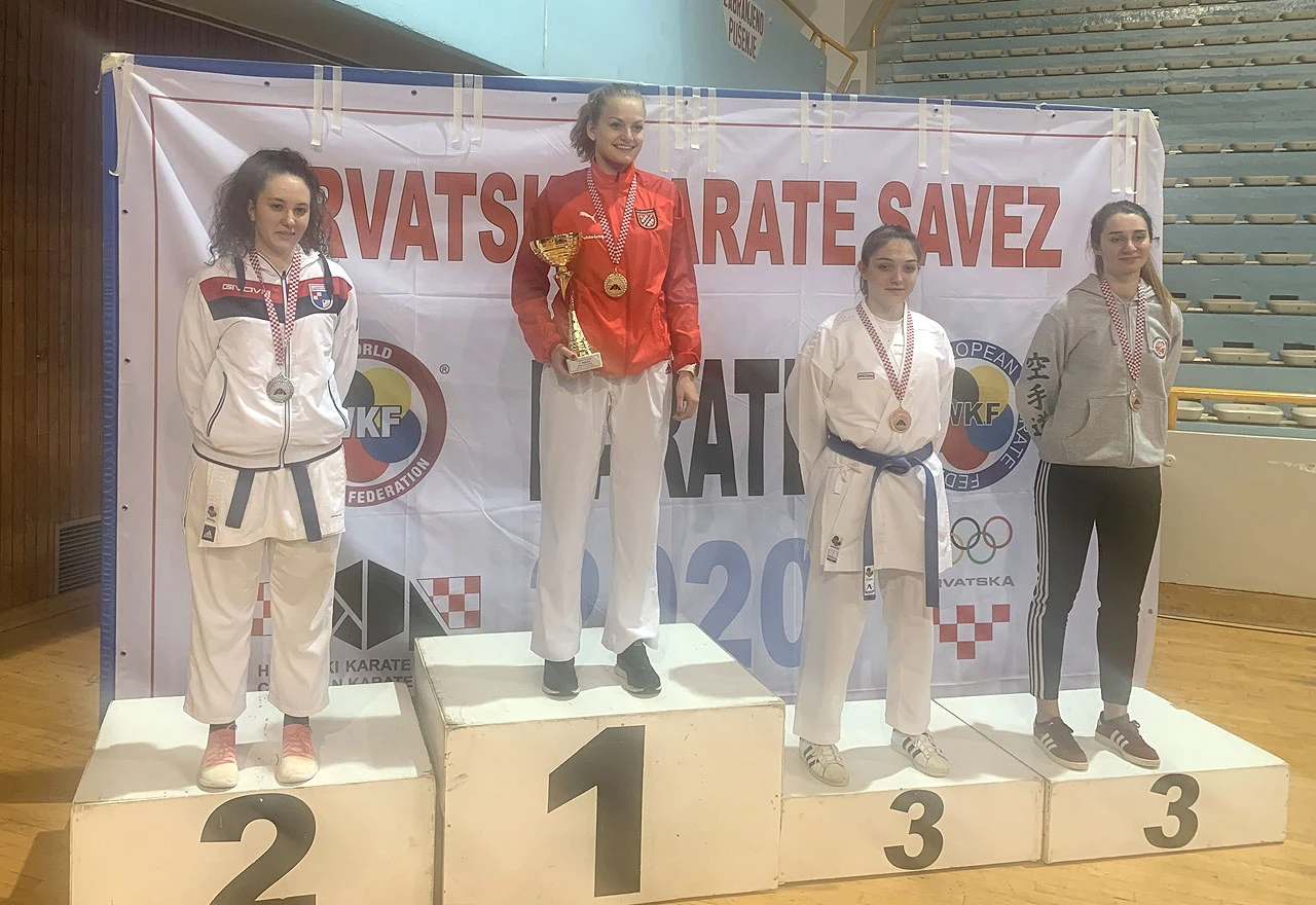 Širokobriježanka viceprvakinja Hrvatske u karateu