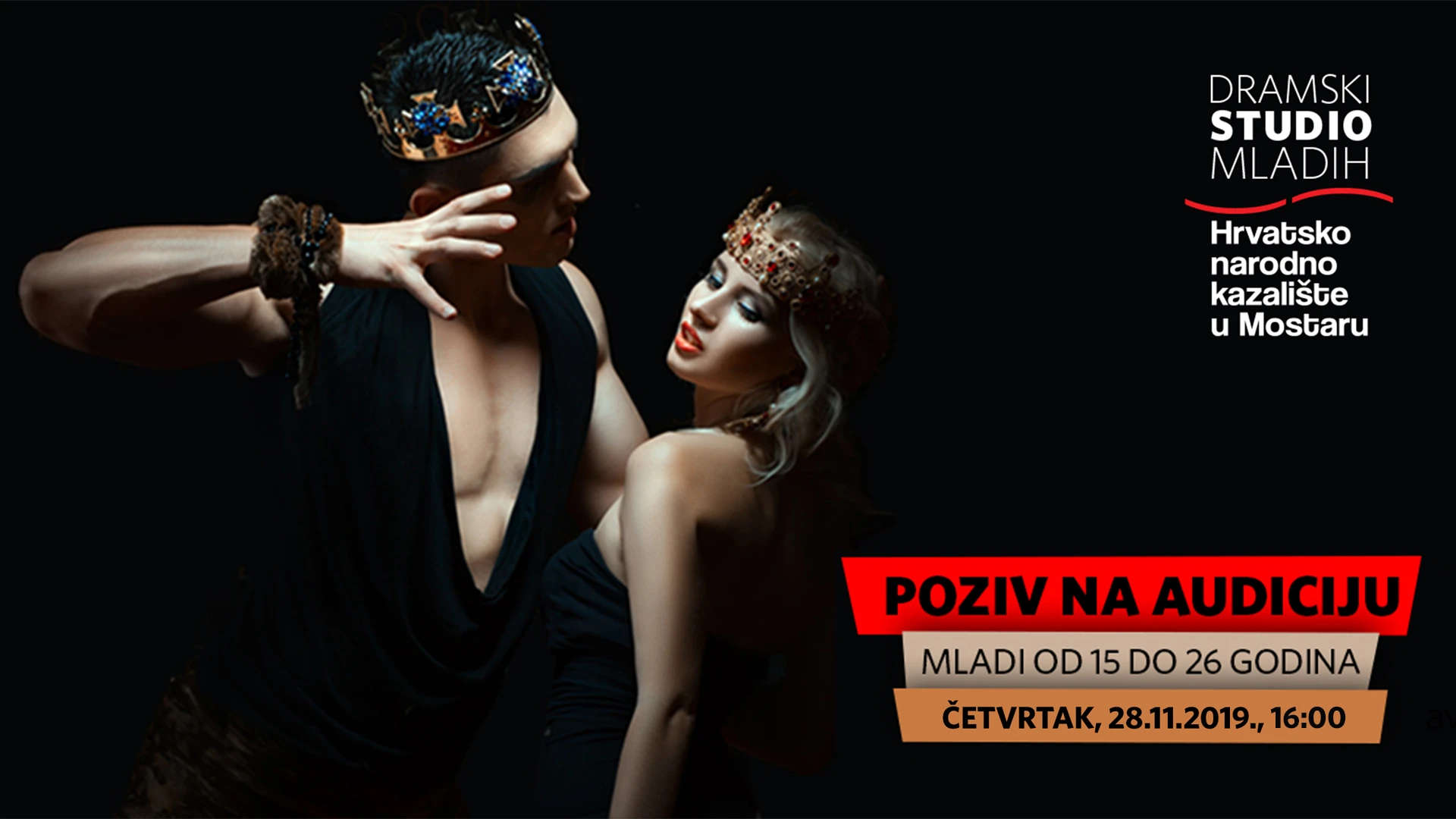 Poziv mladima na audiciju