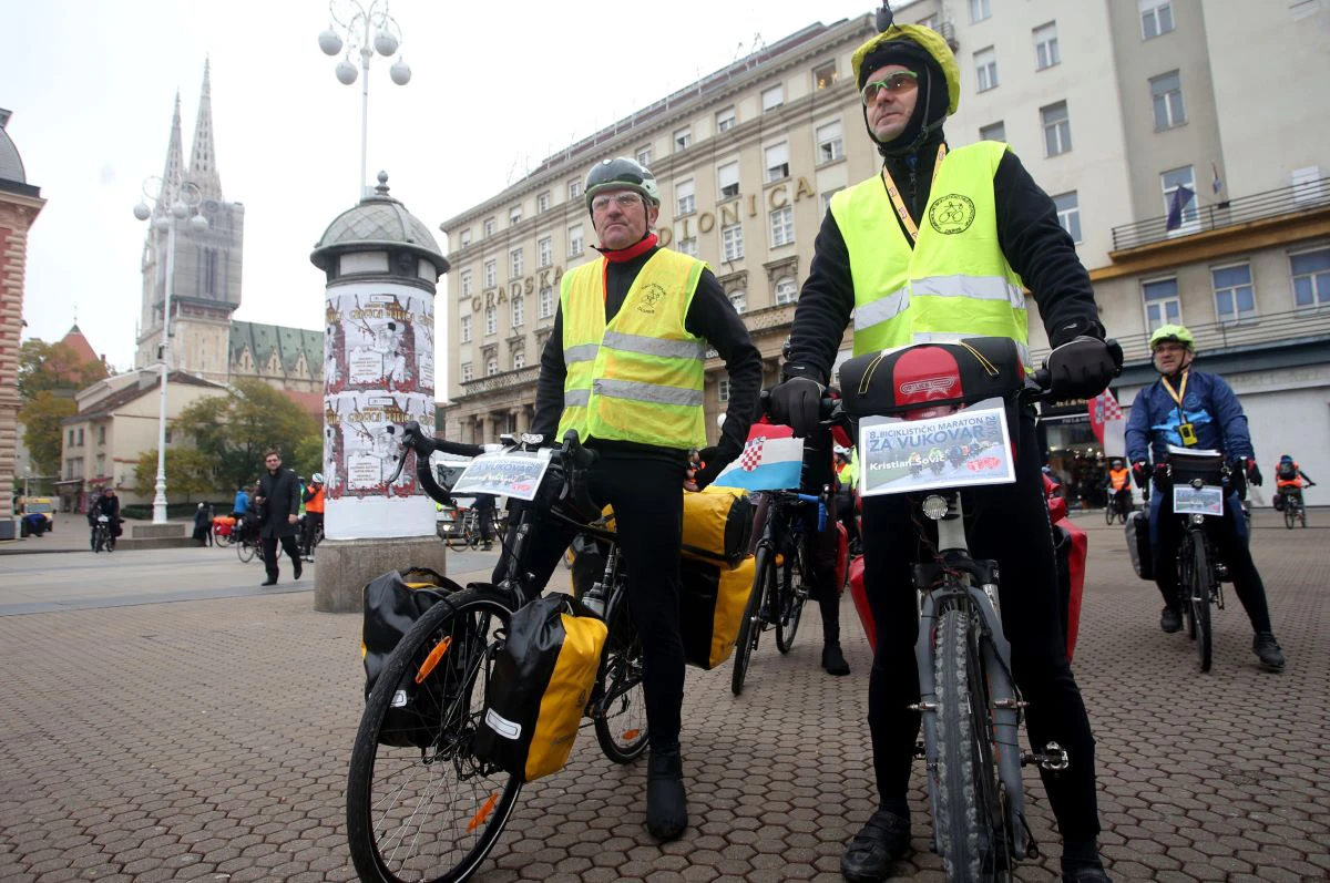 Krenuo Biciklistički maraton za Vukovar