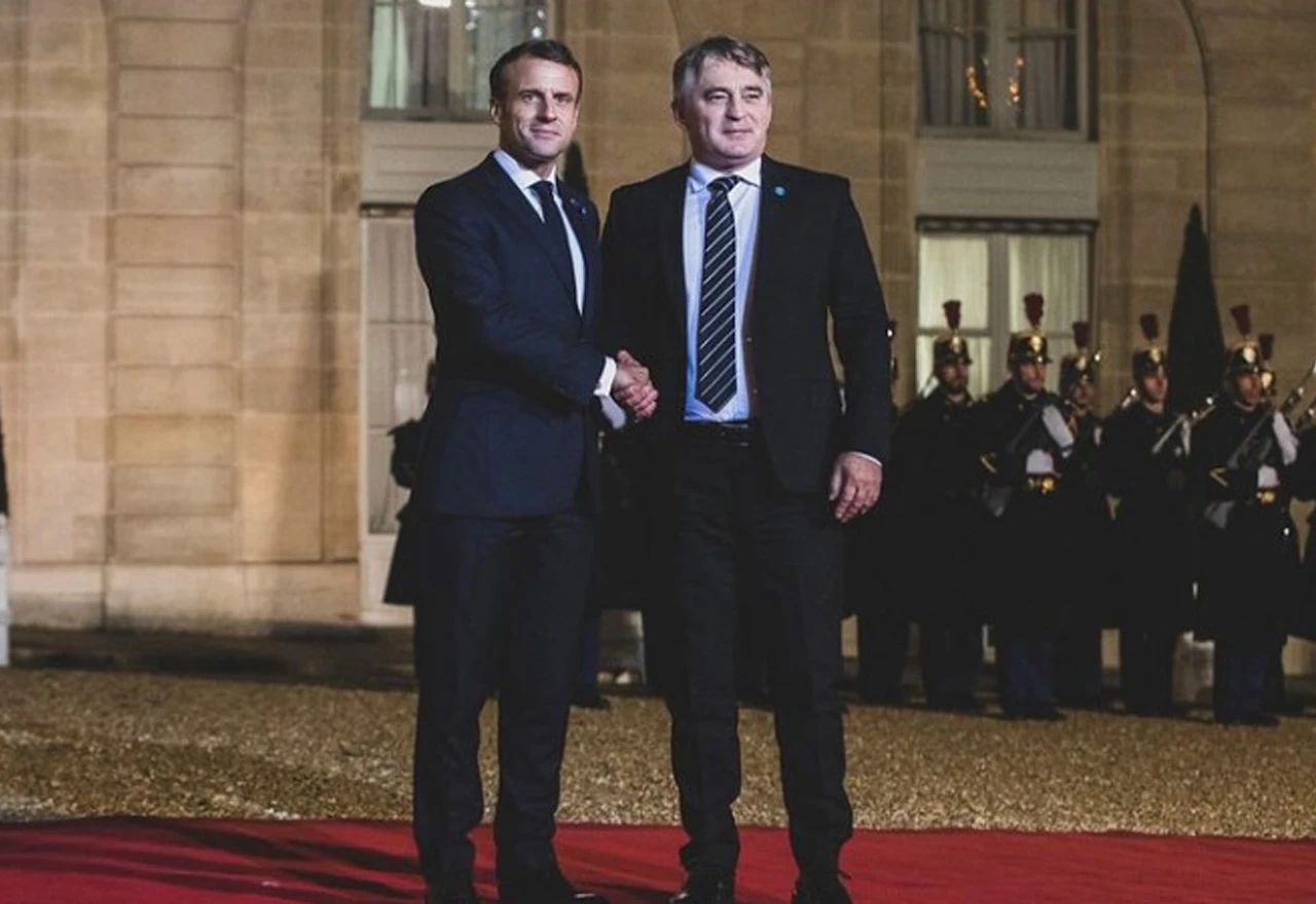 Komšić sa Macronom: Hrvatska se previše upliće u unutarnja pitanja BiH
