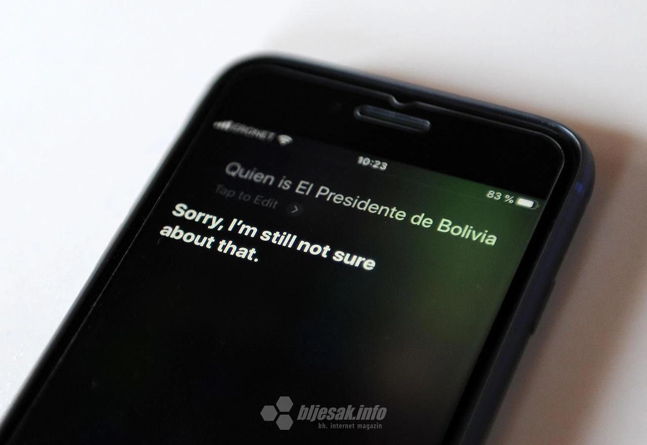 'Pomoćnica' Siri proglasila diktatora 