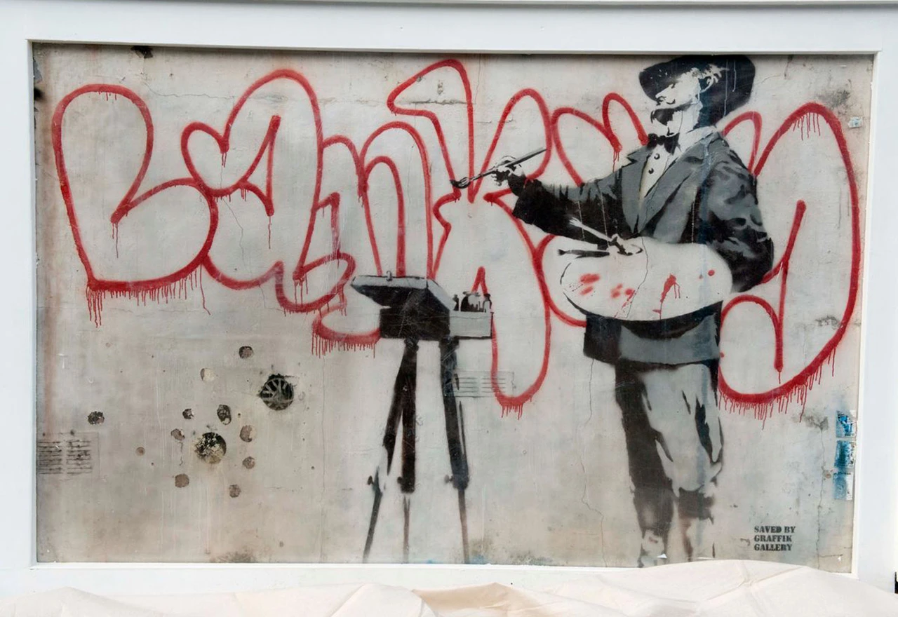 Otkriven još jedan Banksyjev grafit