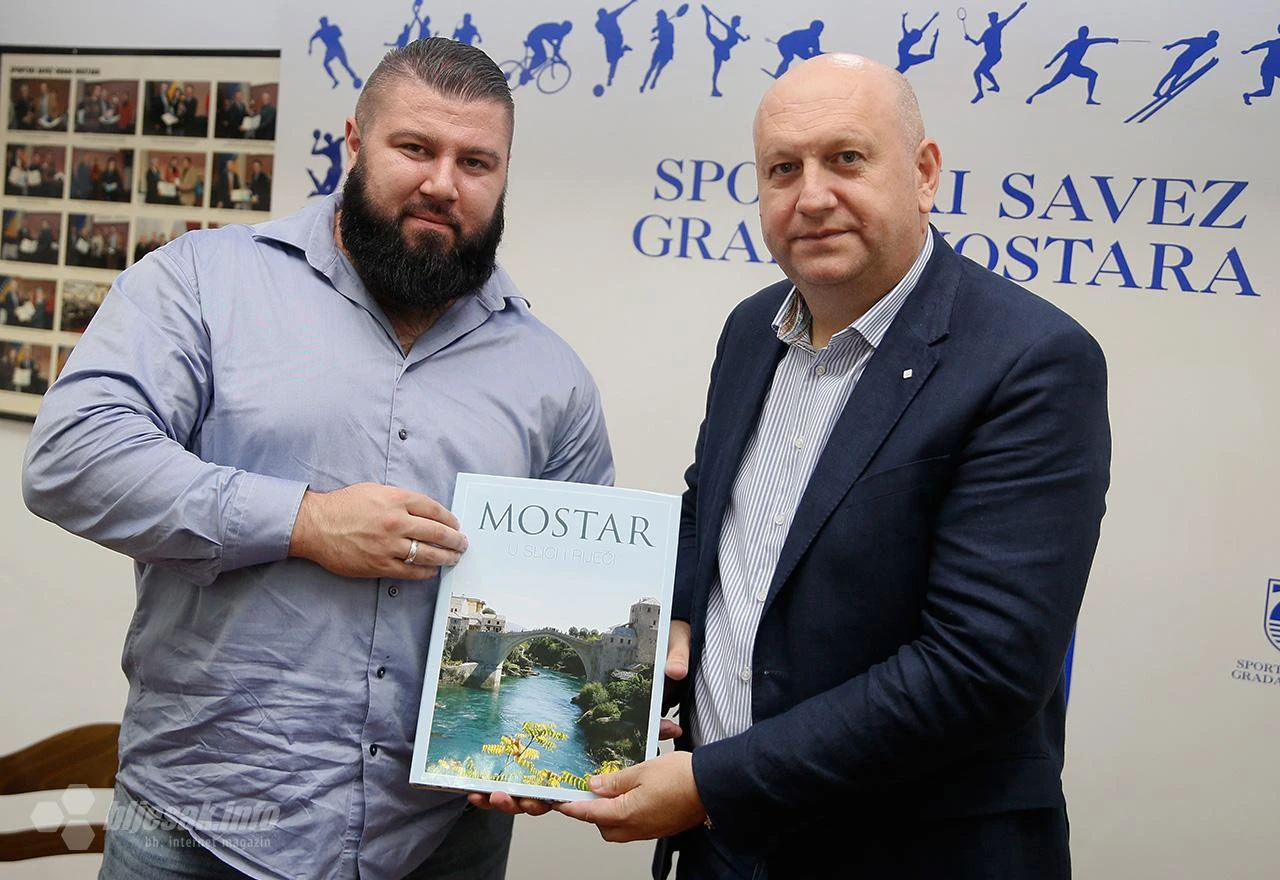 Bh. strongman stigao u Mostar