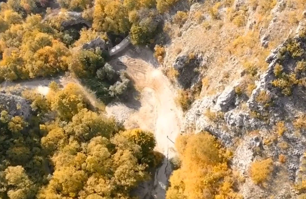 Pogledajte snimke presušenog jezera u Borku