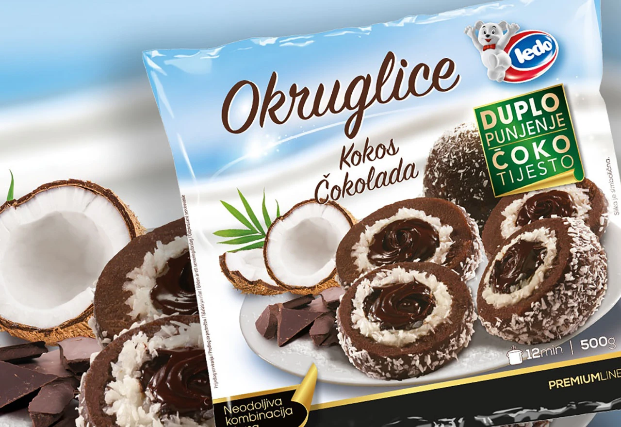 Nove Ledo okruglice s dvostrukim punjenjem