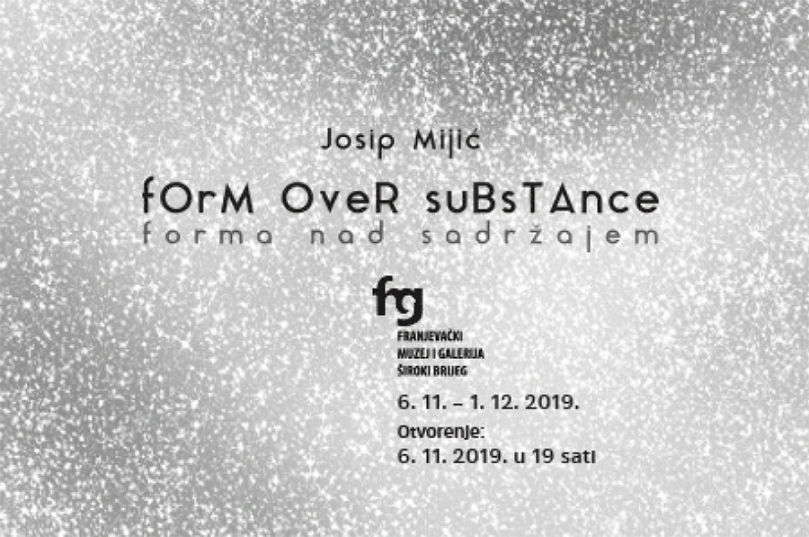  Josip Mijić izlaže svoju 'Formu nad sadržajem'