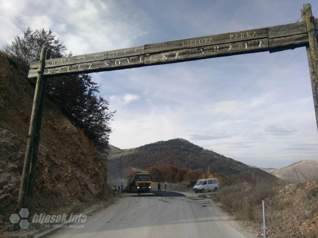 VIDEO | Završeno asfaltiranje ceste prema Blidinju