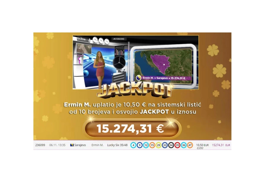 JACKPOT na WWinu: S 10.50 eura do 15.274 eura