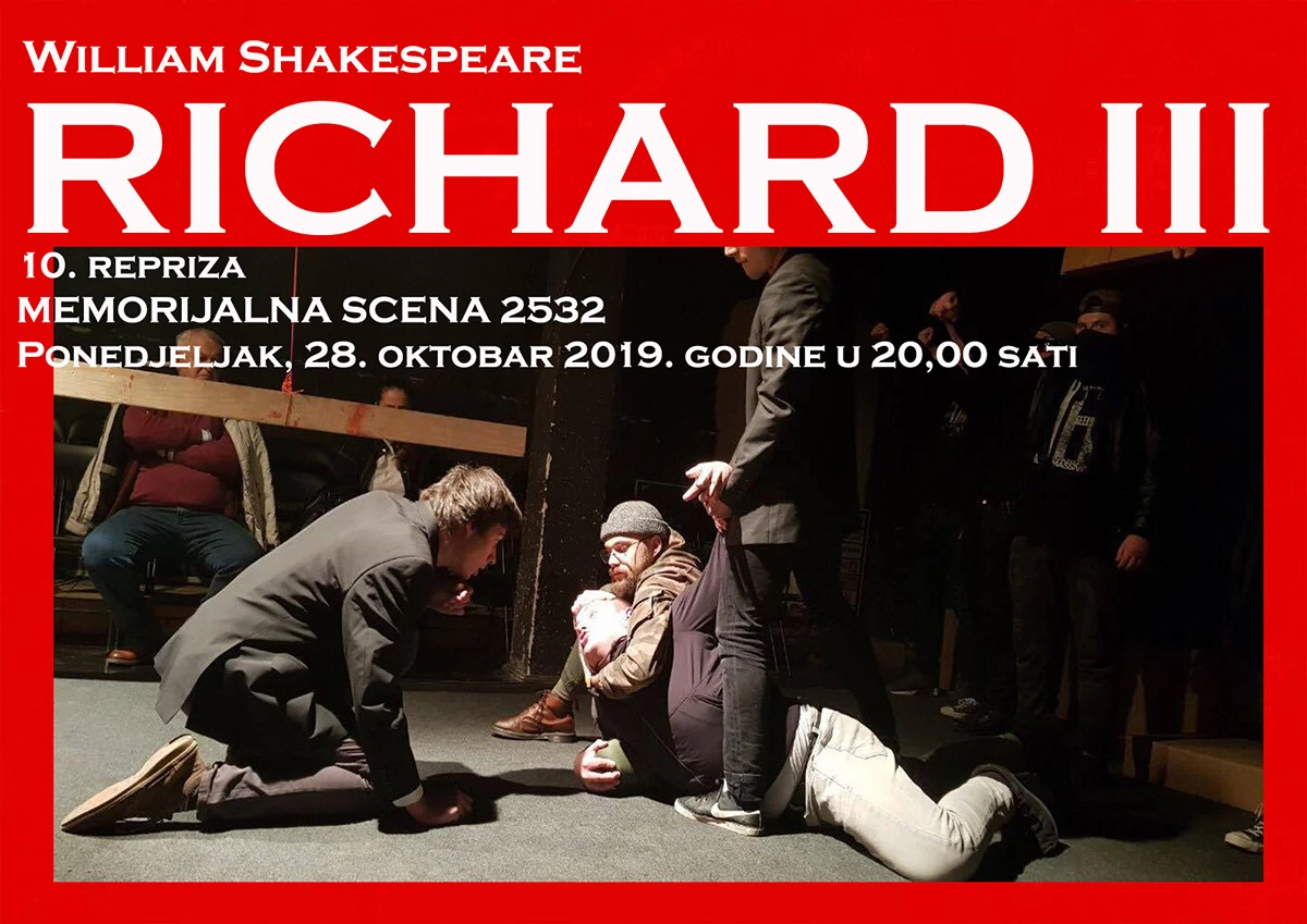 Predstava ''Richard III'' na sceni MTM-a