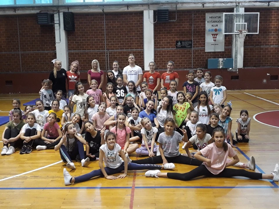 Održan Cheerleading i Freestyle pom kamp u Širokom Brijegu
