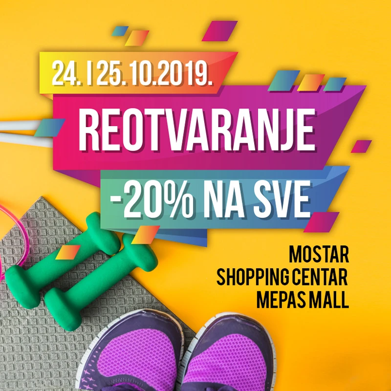 Još modernija Sport Vision radnja u Mostaru