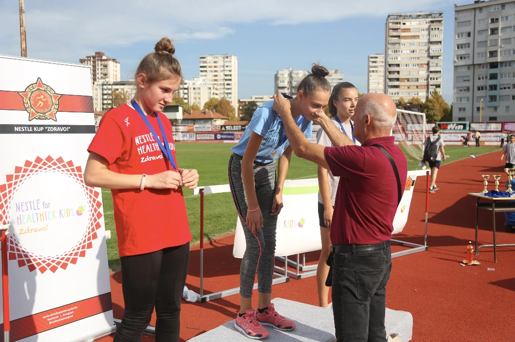 Proglašeni pobjednici ovogodišnjeg Nestlé Zdravo! atletskog kupa