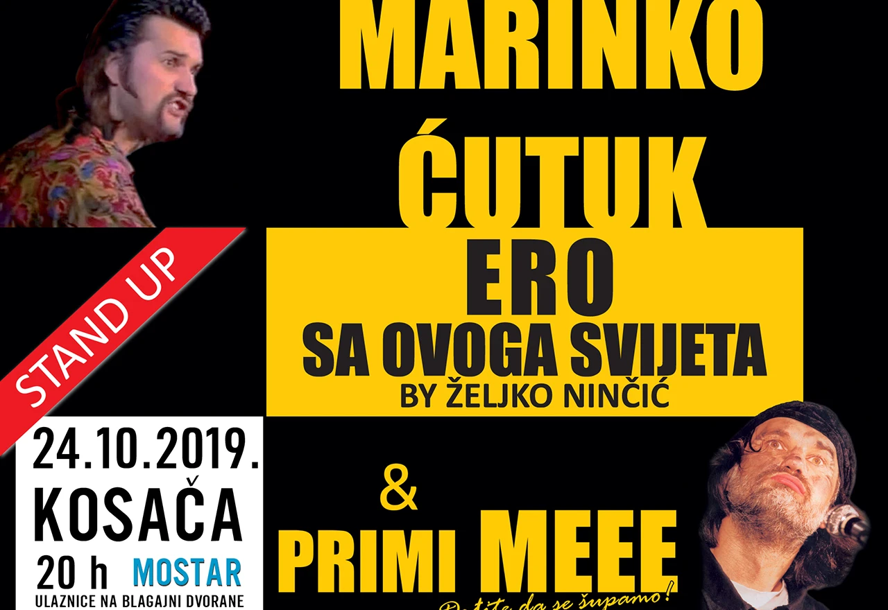 Legendarni član Audicije nasmijat će Mostar!