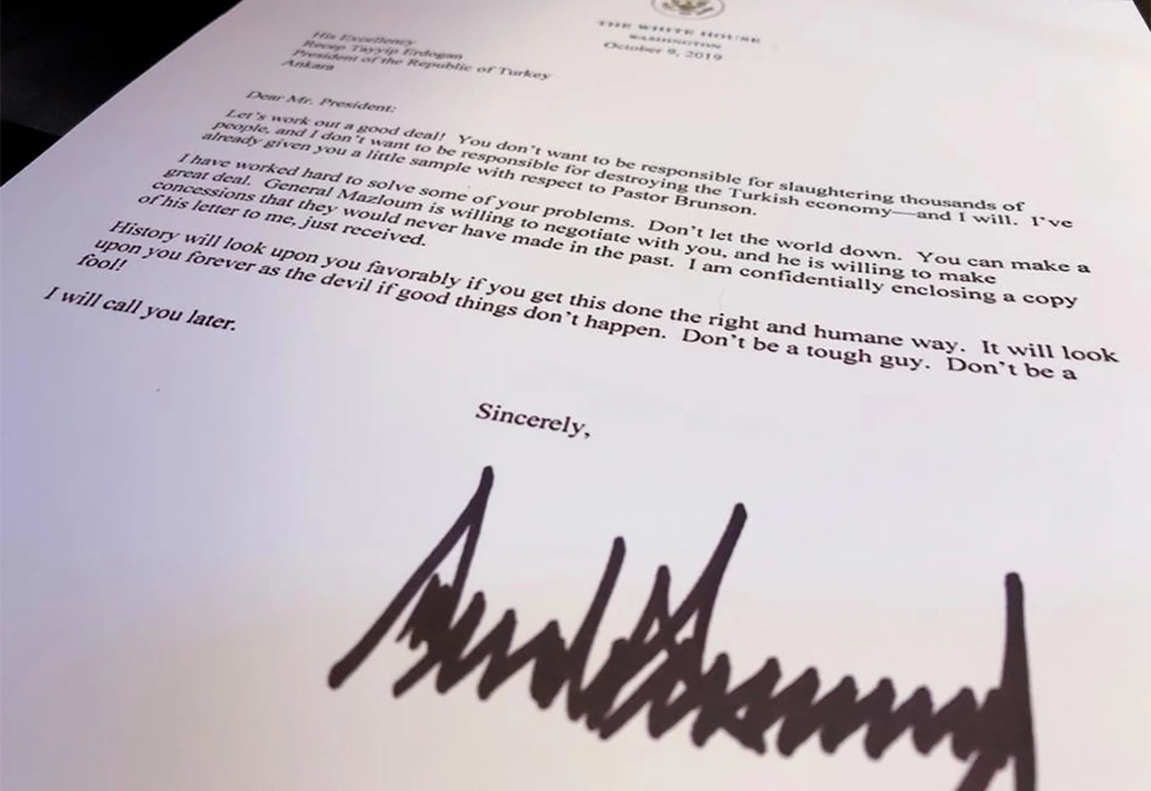 Neobično pismo Trumpa Erdoganu: Ne budite blesavi