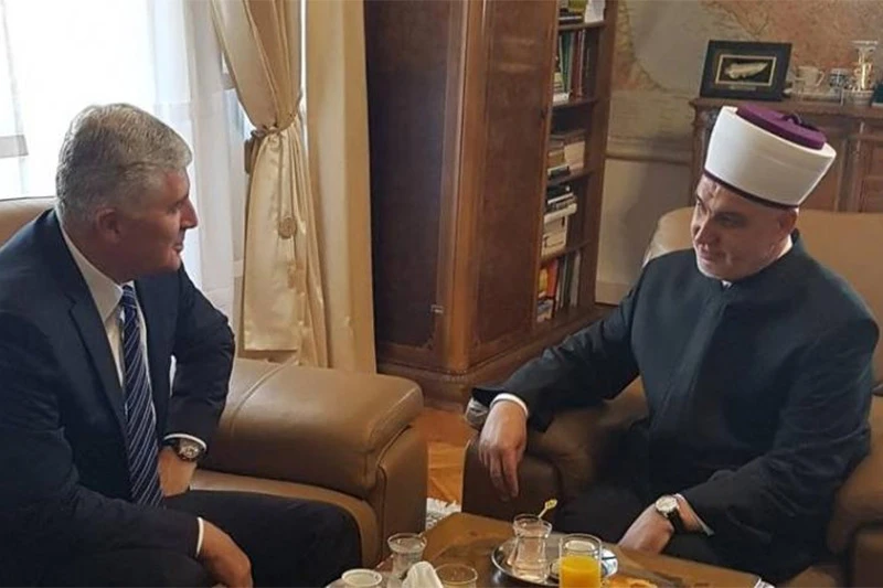 Čović čestitao reisu-l-ulemi Huseinu ef. Kavazoviću na ponovnom izboru