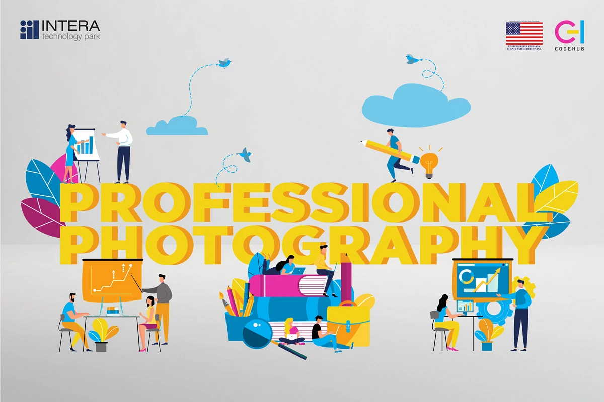 Zavirite u svijet profesionalne fotografije u Code Hub-u Mostar i INTERA TP-u