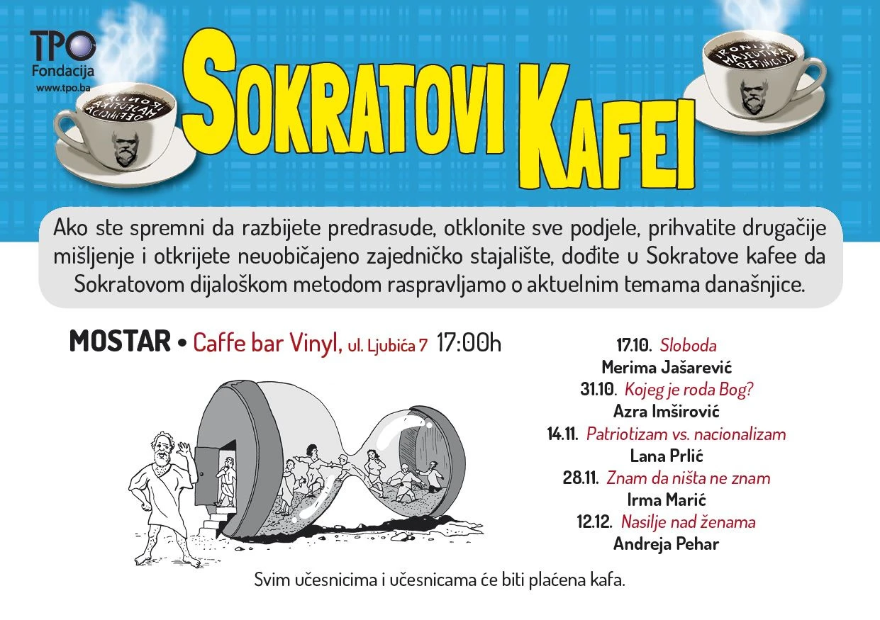 ''Sokratovi kafei'' u Mostaru