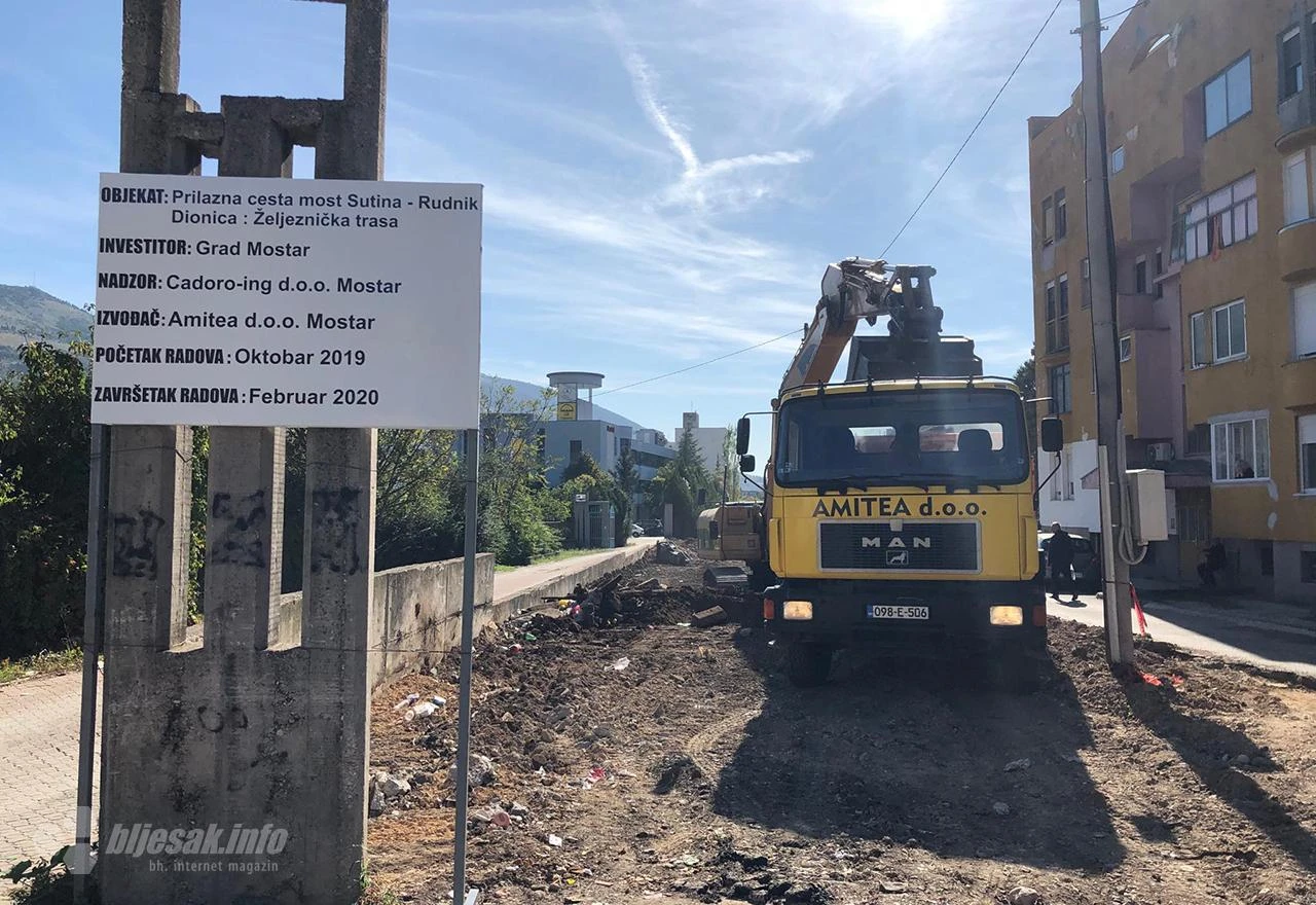 Započeli radovi na izgradnji prometnice most Sutina - Rudnik