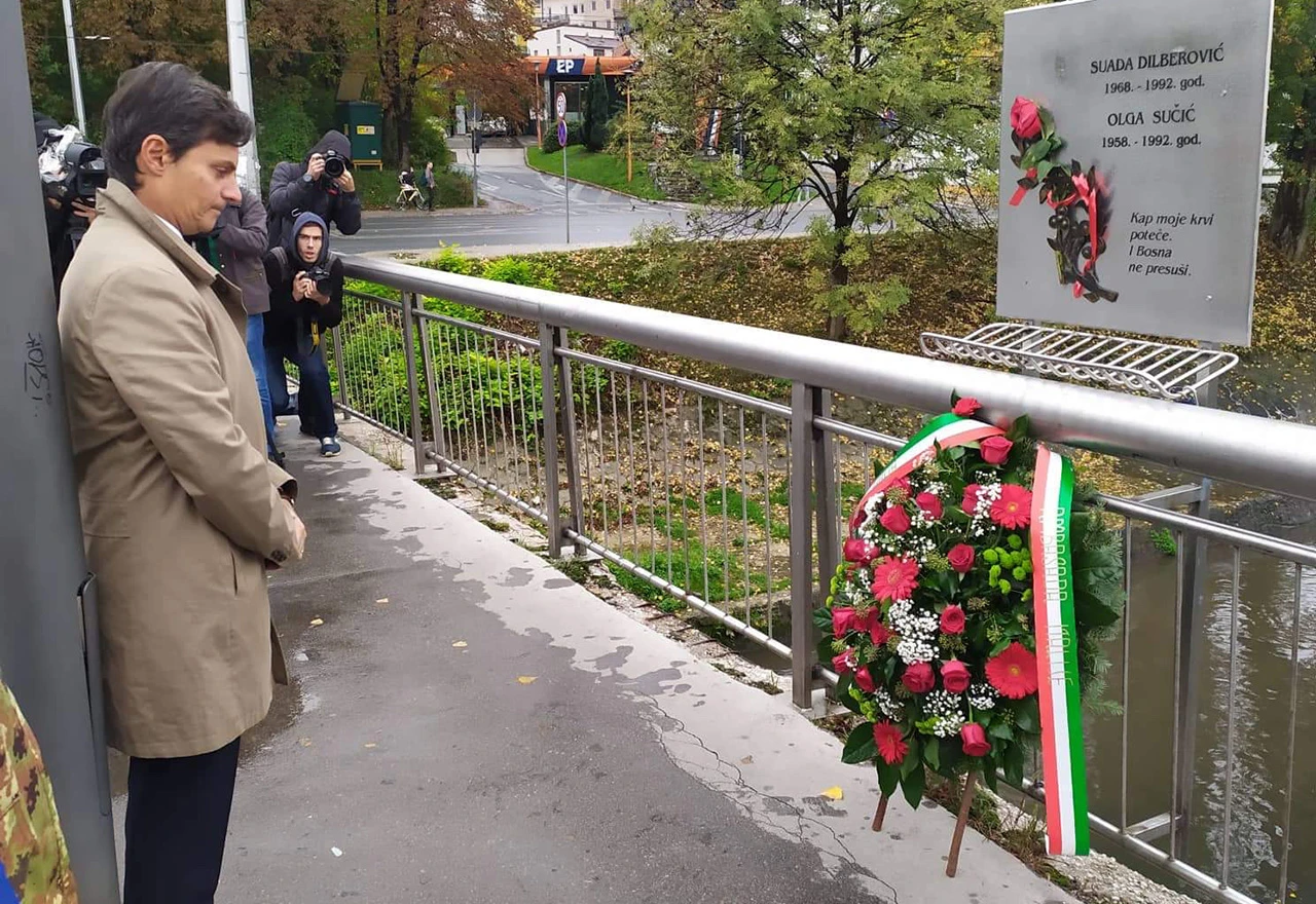 BiH se prisjetila Talijana koji je ubijen 1993.