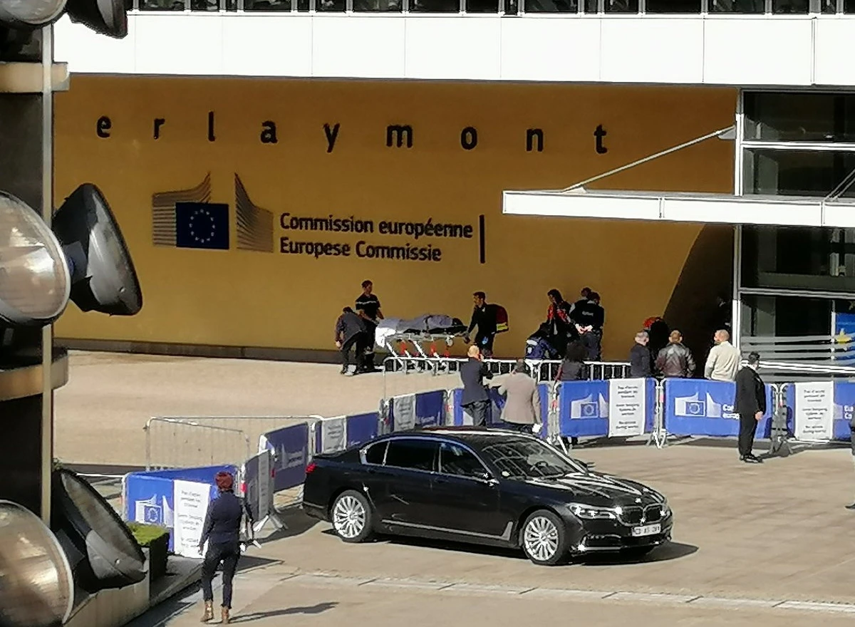Hrvat se pokušao zapaliti ispred zgrade Europske komisije u Bruxellesu