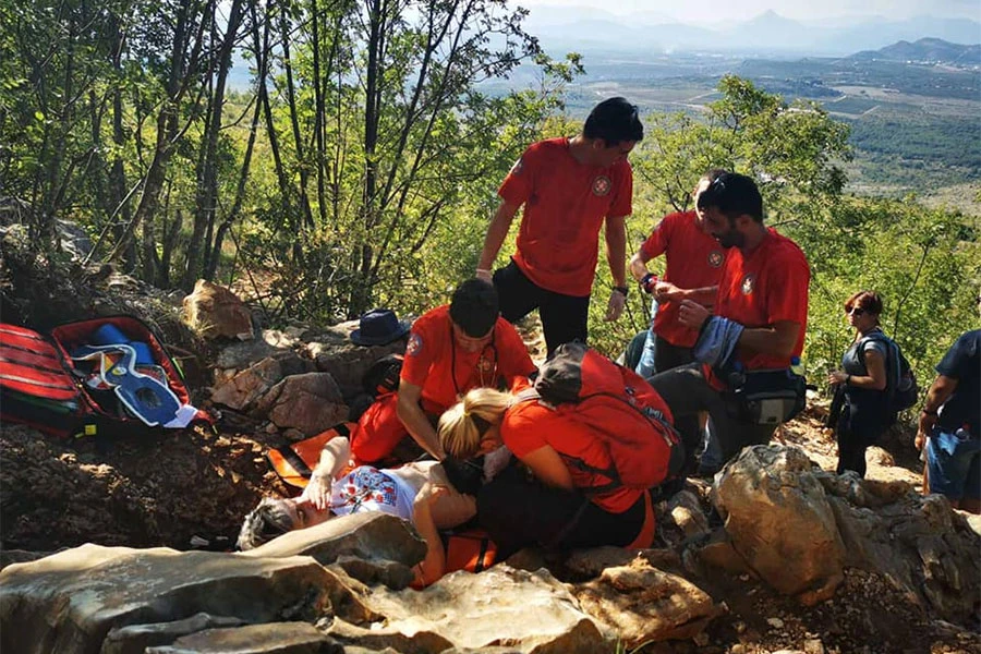 Međugorje: Spašena teško ozlijeđena Talijanka 