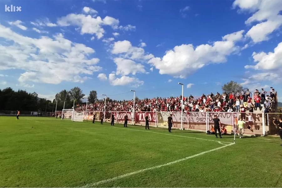Horde zla transparentom poslale poruku uoči susreta u Širokom Brijegu