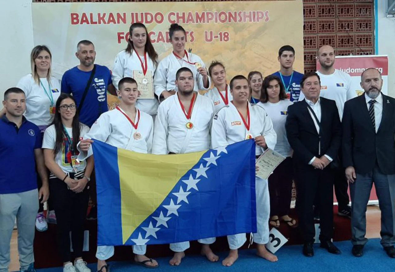 Šukić i Tadić prvaci Balkana u judou za kadete