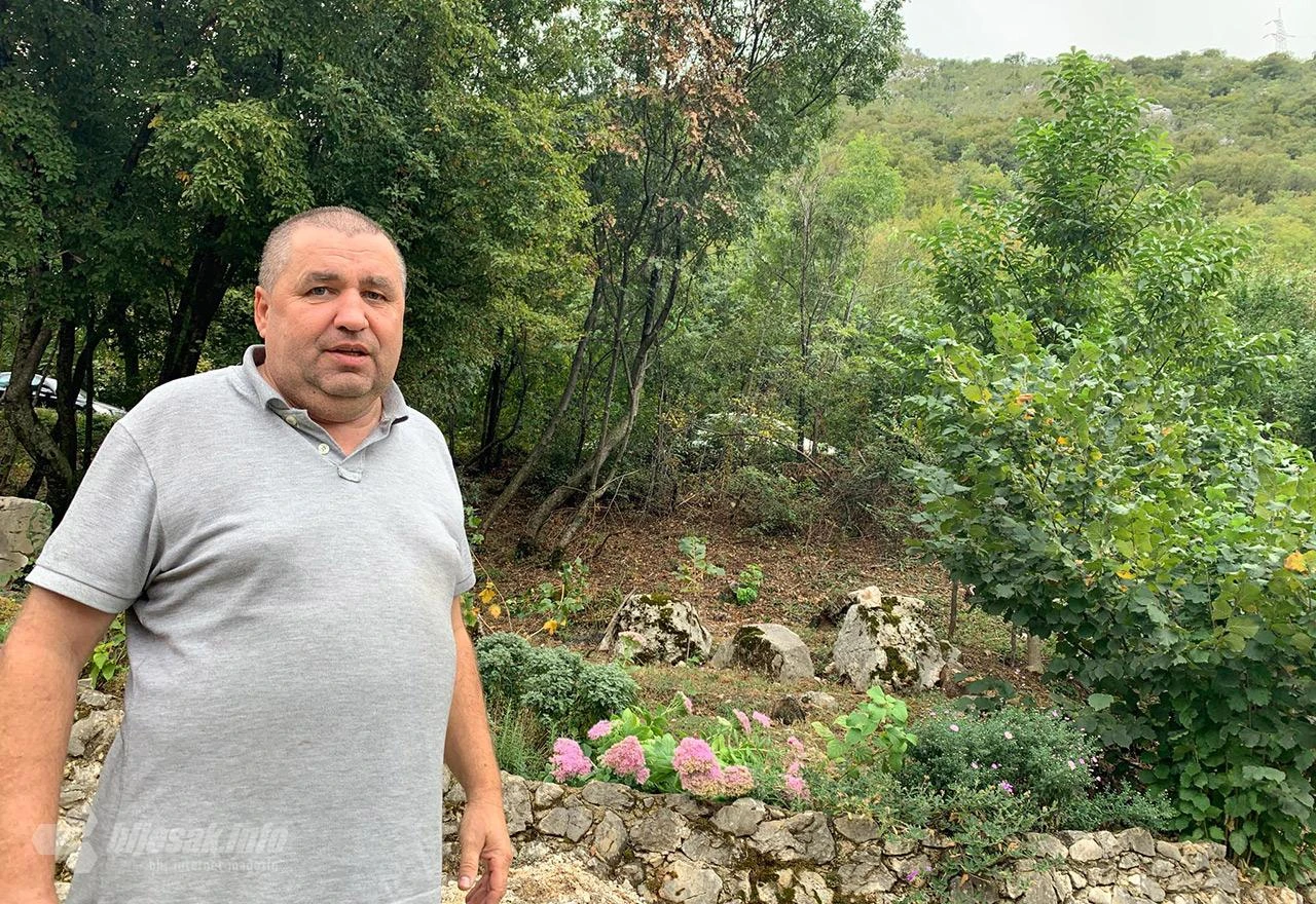 Stijena se obrušila na kuću kraj Mostara