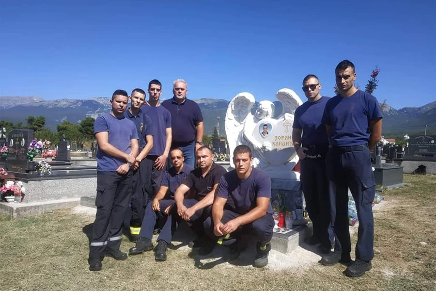 Mostarski vatrogasci prisjetili se preminulog kolege