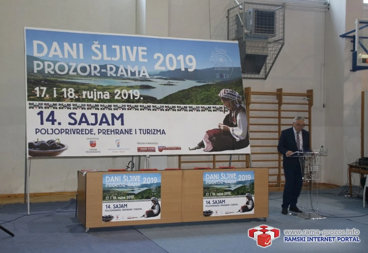 Otvoren 14. sajam "Dani šljive Prozor-Rama 2019."