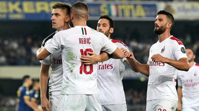 Milan jedva slomio Veronu, debitirao Ante Rebić