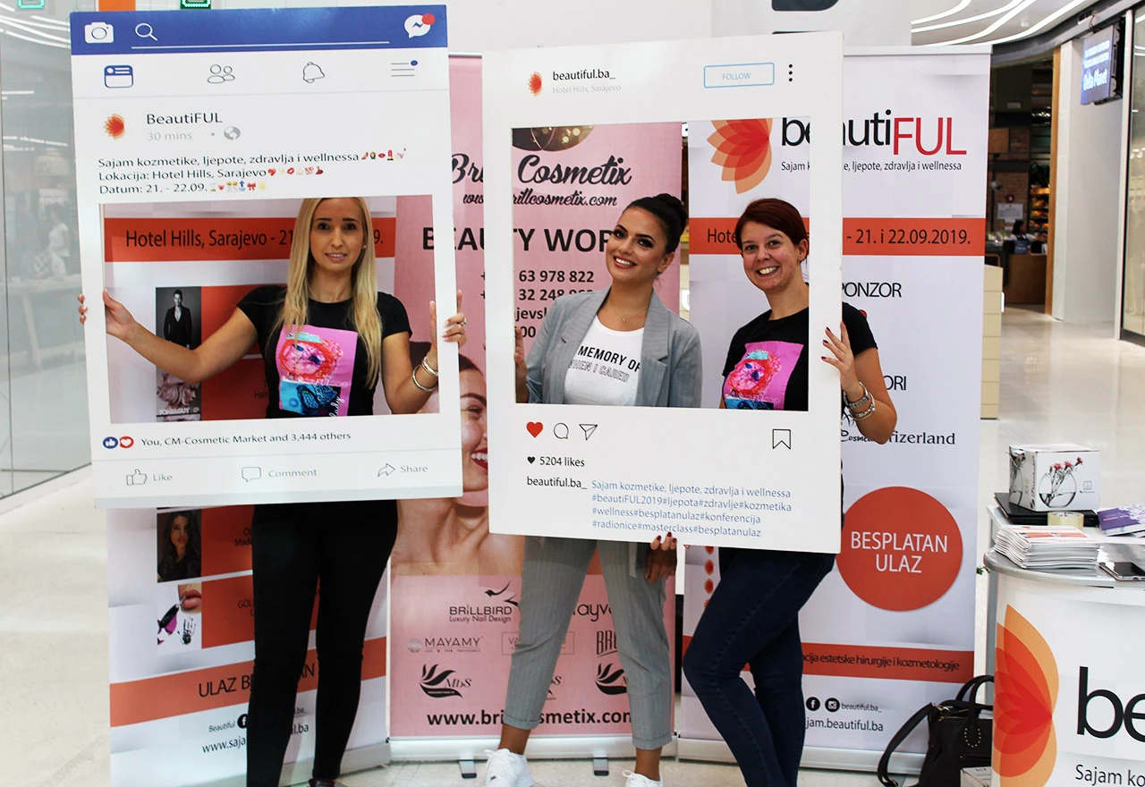 Promocija sajma kozmetike, ljepote, zdravlja i wellnessa beautiFUL2019 održana u Banja Luci