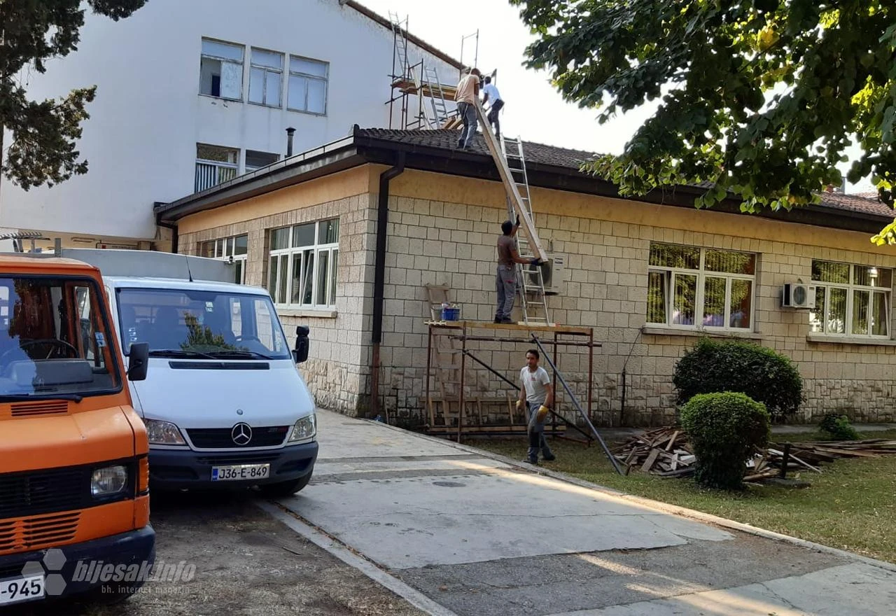 Pacijenti i uposlenici Doma zdravlja Čapljina dobivaju bolji krov nad glavom