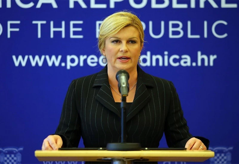 Grabar Kitarović: Hrvatskim građanima je glavni grad Zagreb, a ne Beograd