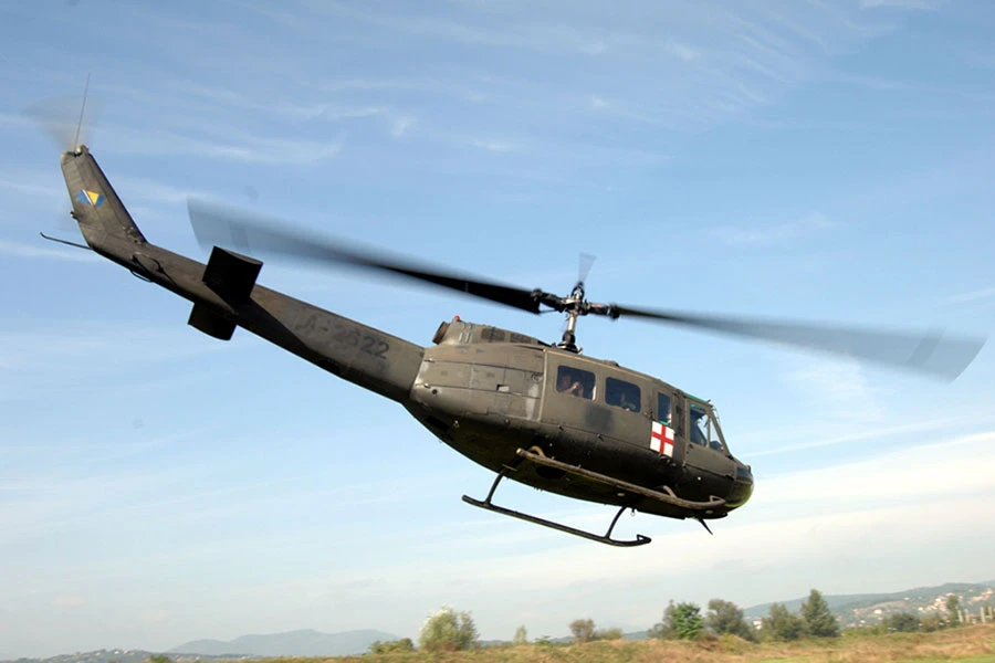 Vojska helikopterom Spahića prevezla u Sarajevo