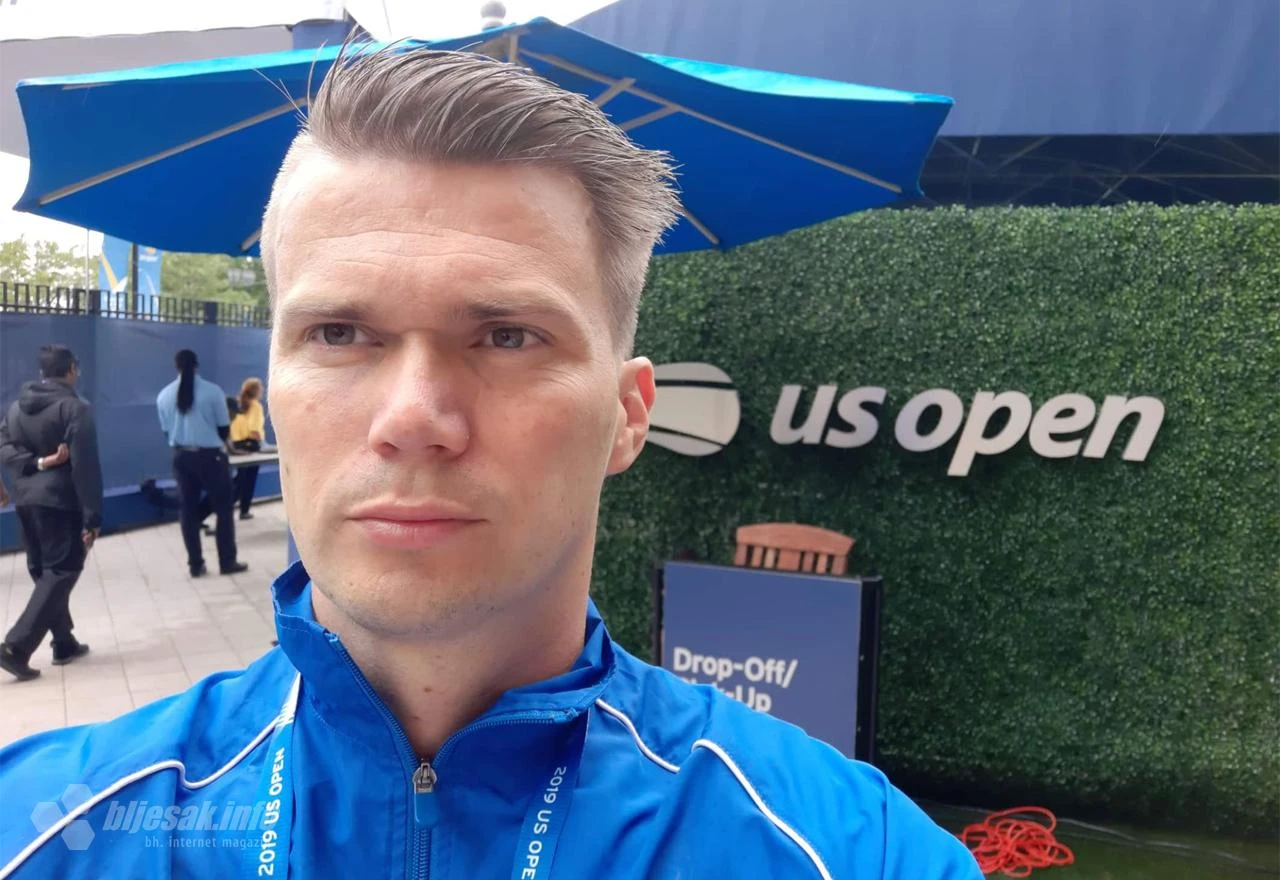 Čapljinski fizioterapeut na US Openu