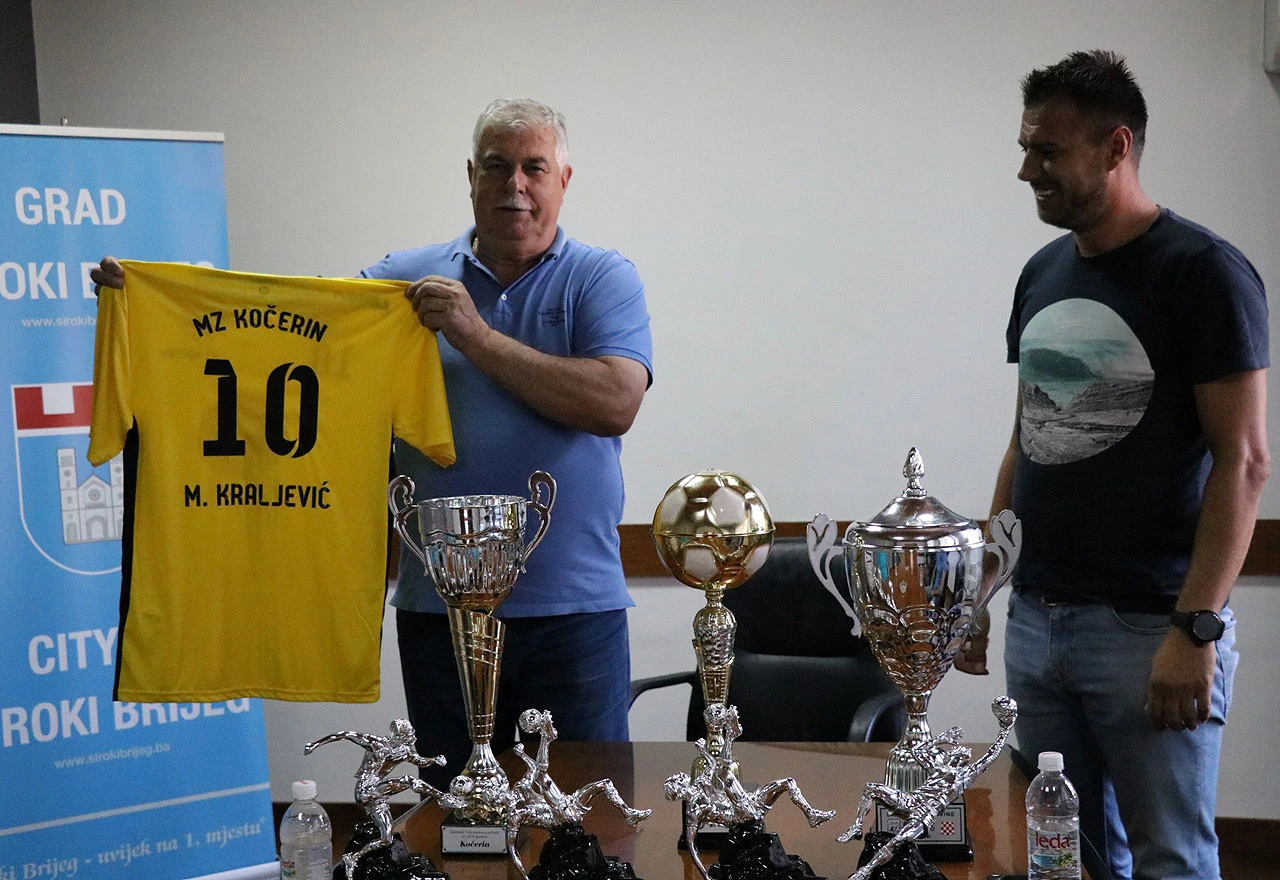 Prvaci Hercegovine kod širokobriješkoga gradonačelnika