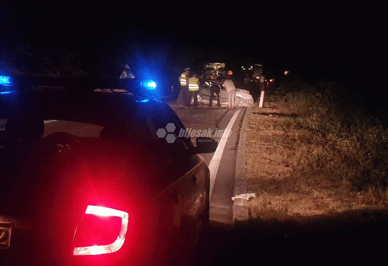 Sudar na cesti Mostar-Stolac: Poginula jedna osoba
